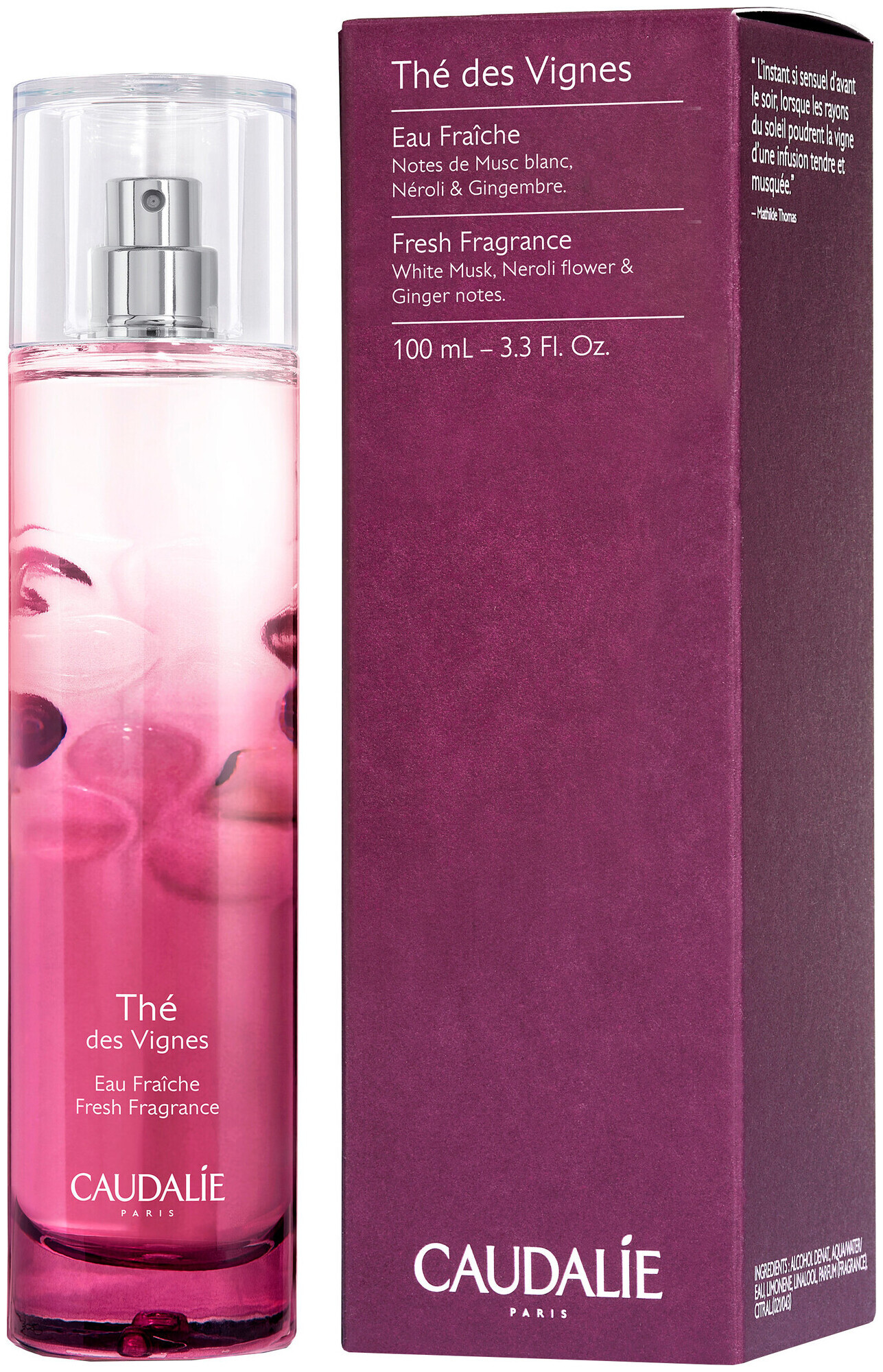 Image of Caudalie Thé des Vignes Eau Fraîche - 100 mL