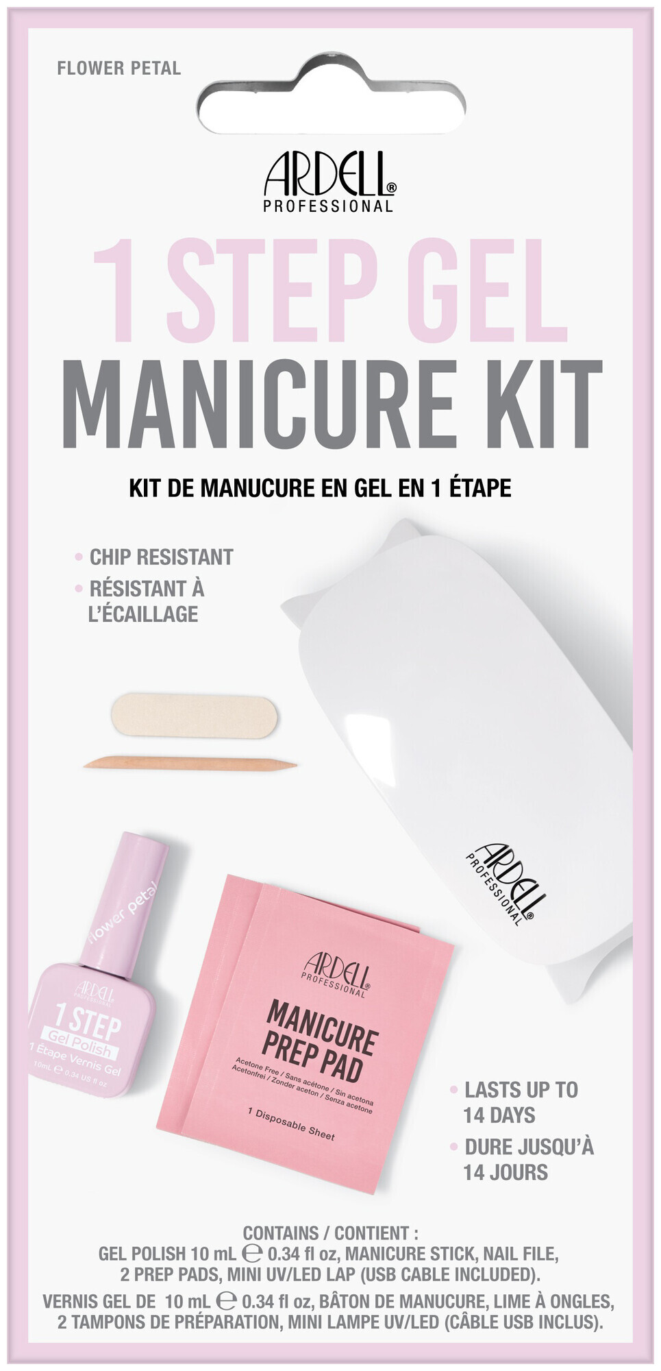 Image of Ardell 1 Step Gel Starter Kit Flower Petal