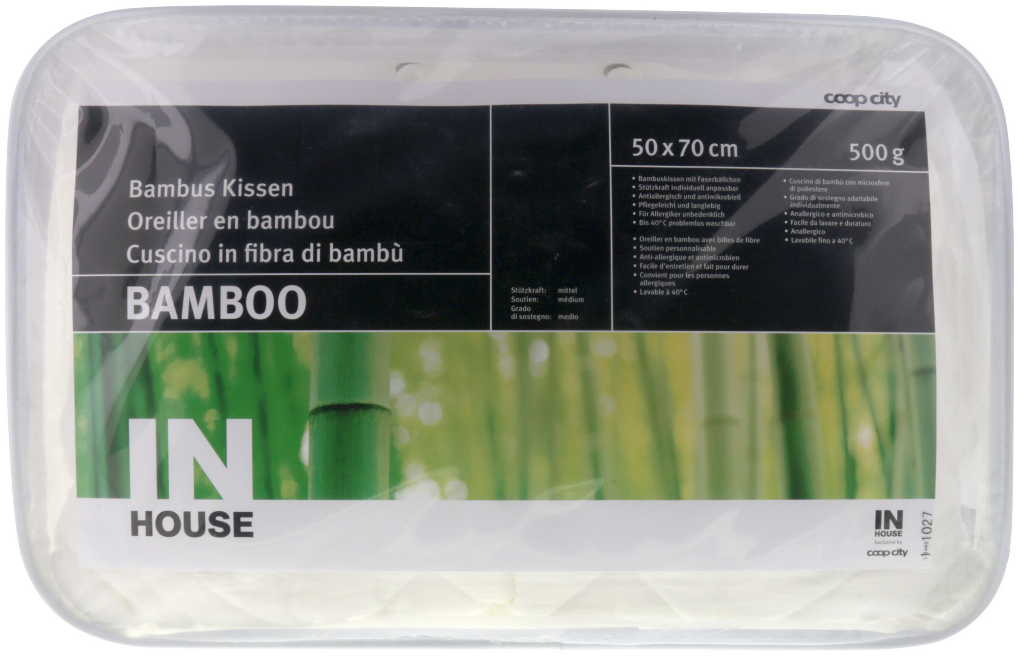 Image of Inhouse Kissen Bamboo 50x70cm