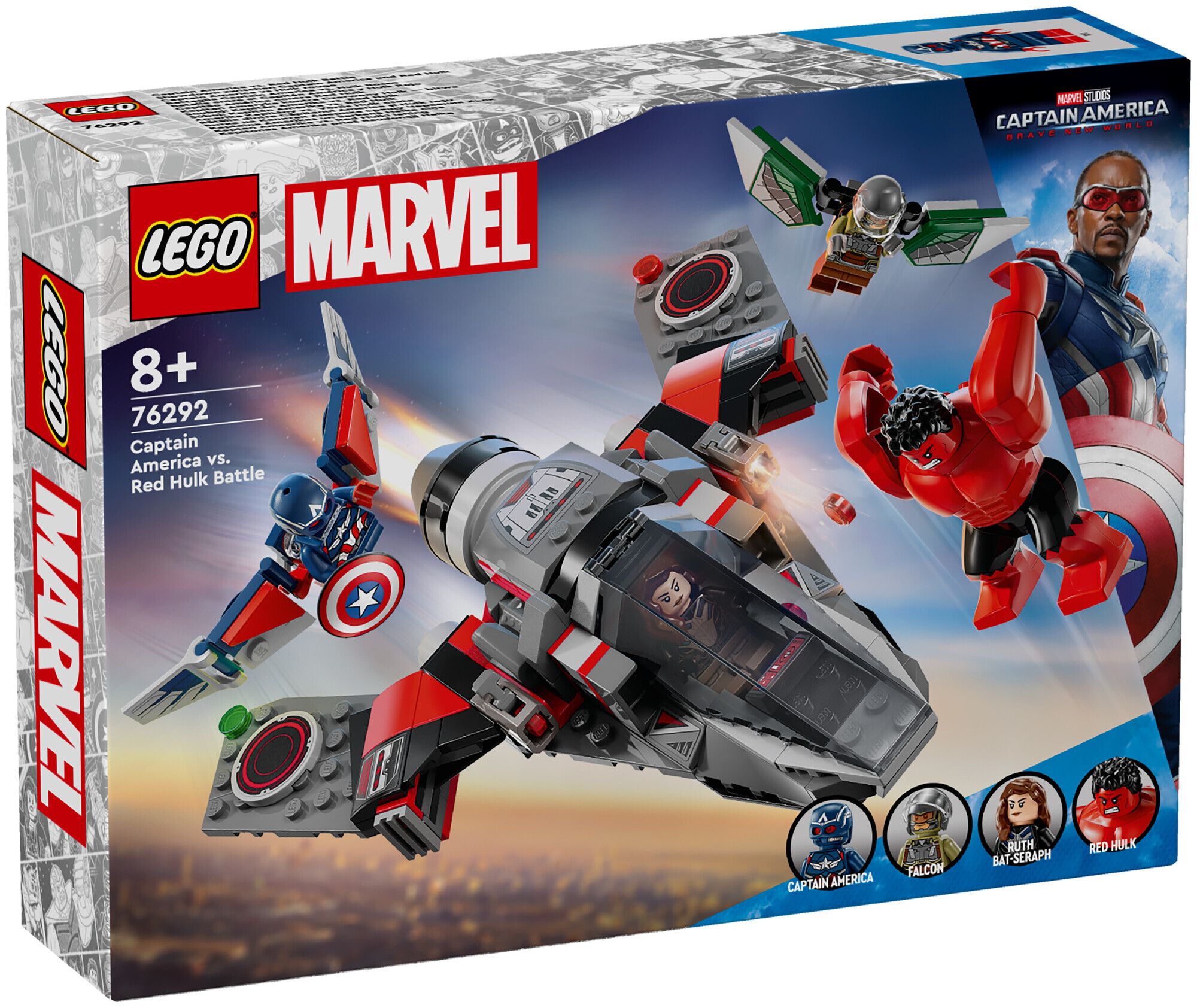 Lego Marvel Lego Marvel 76292 Captain America vs Hulk rouge dès 8 ans