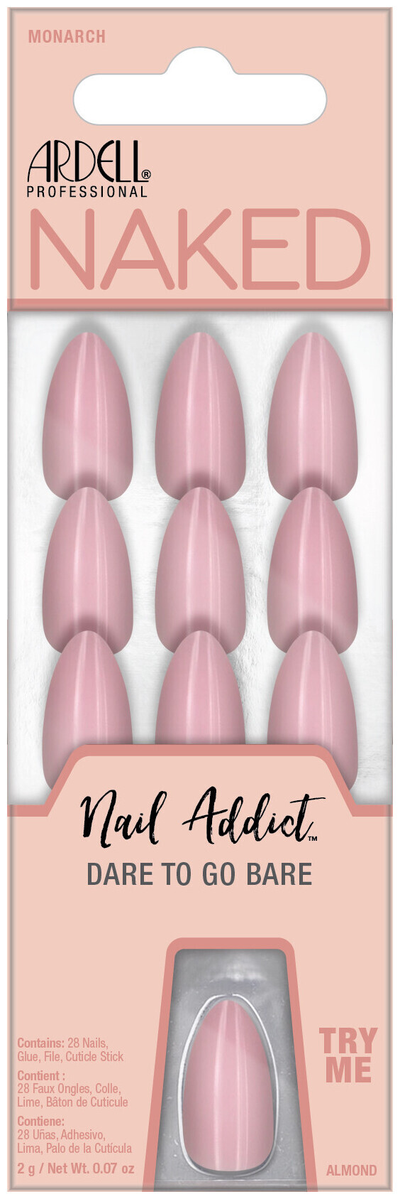 Image of Ardell Nail Addict Naked Collection Monarch