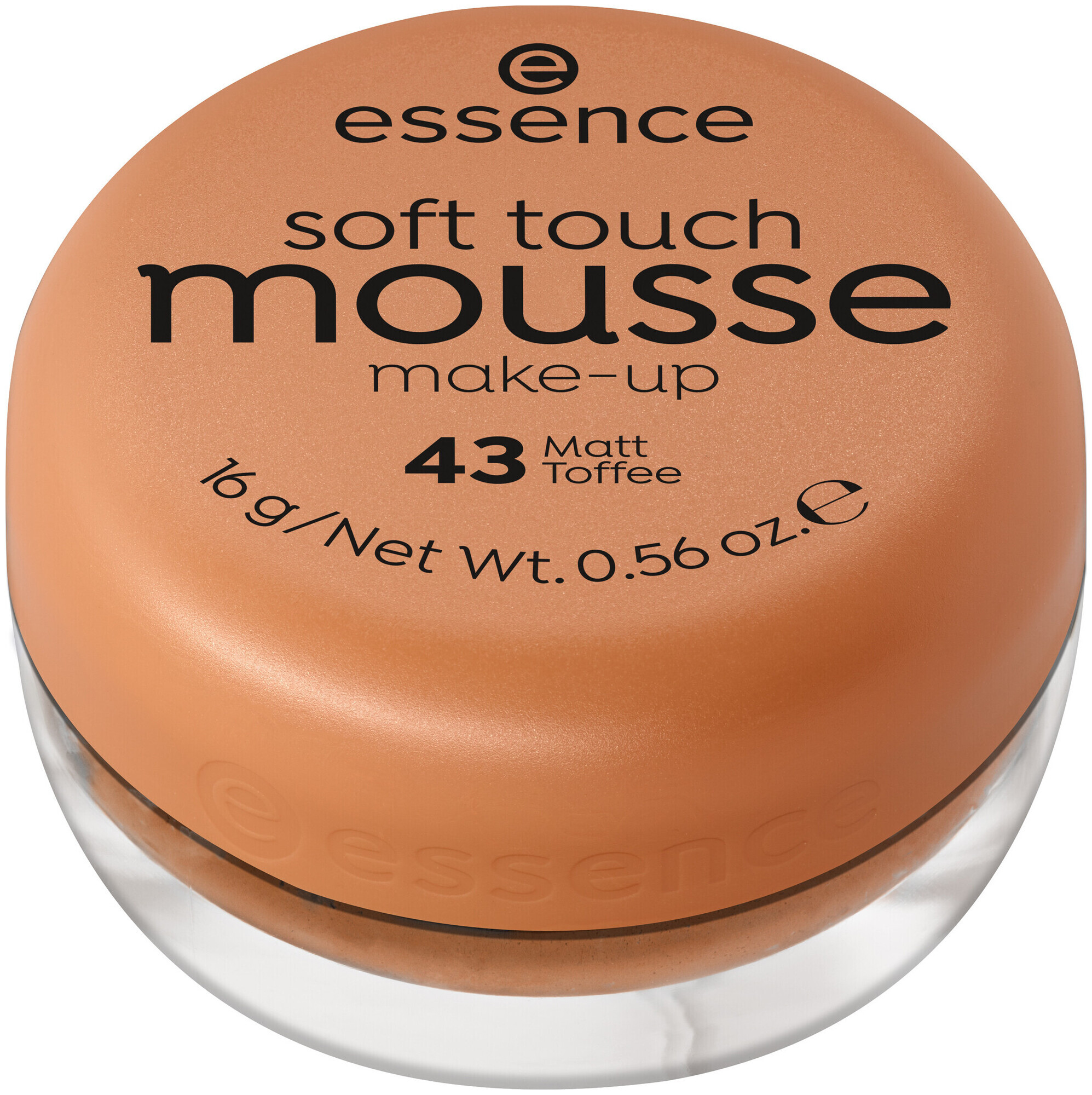 Image of essence soft touch mousse make-up 43 matt toffee 16 g