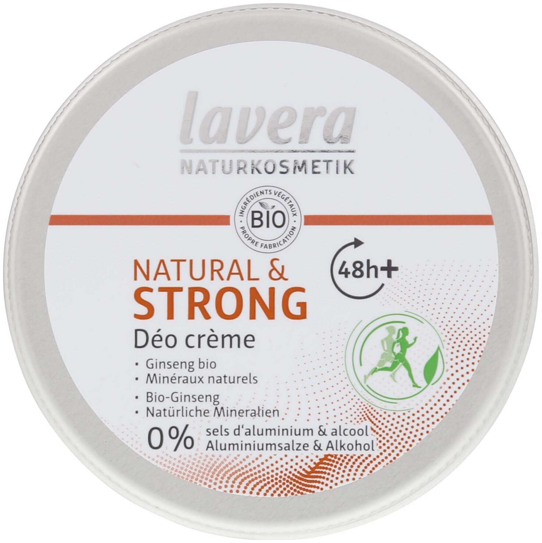 Lavera Déodorant en crème Naturel & Fort 50 ml