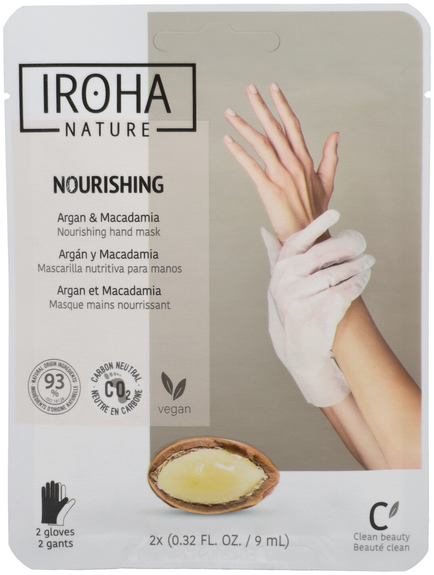 Image of Iroha Hand Mask Gloves Nourishing