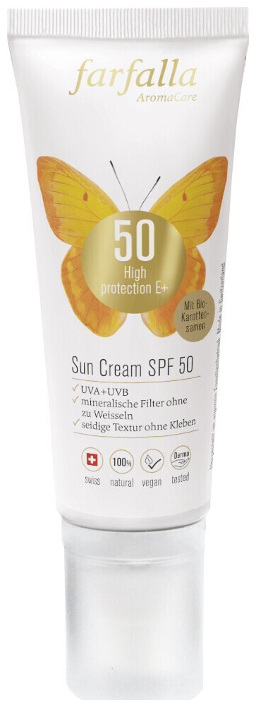 Image of farfalla High Protection E+ Sun Cream SPF 50, 80ml