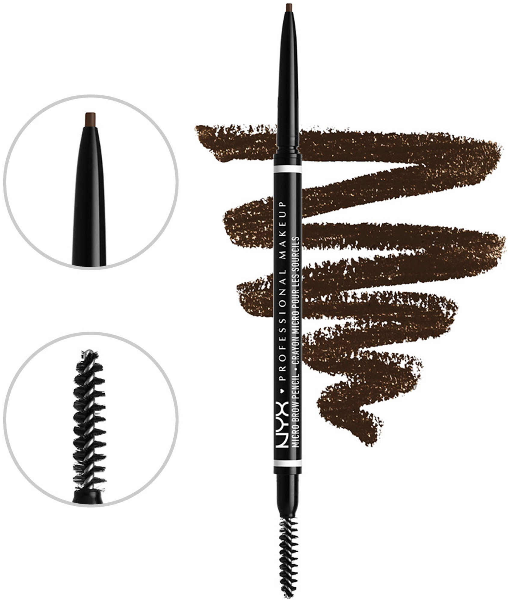 Image of NYX Professional Makeup Micro Brow Pencil, Espresso