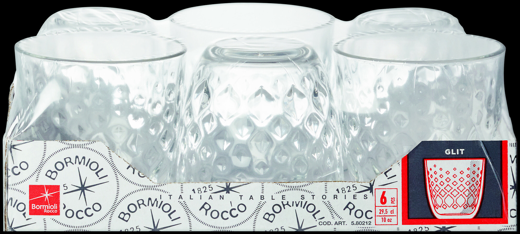Image of Wasserbecher Glit 29.5cl 6 Stück