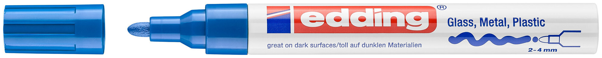 Image of edding Lackmarker 750-Crea blau