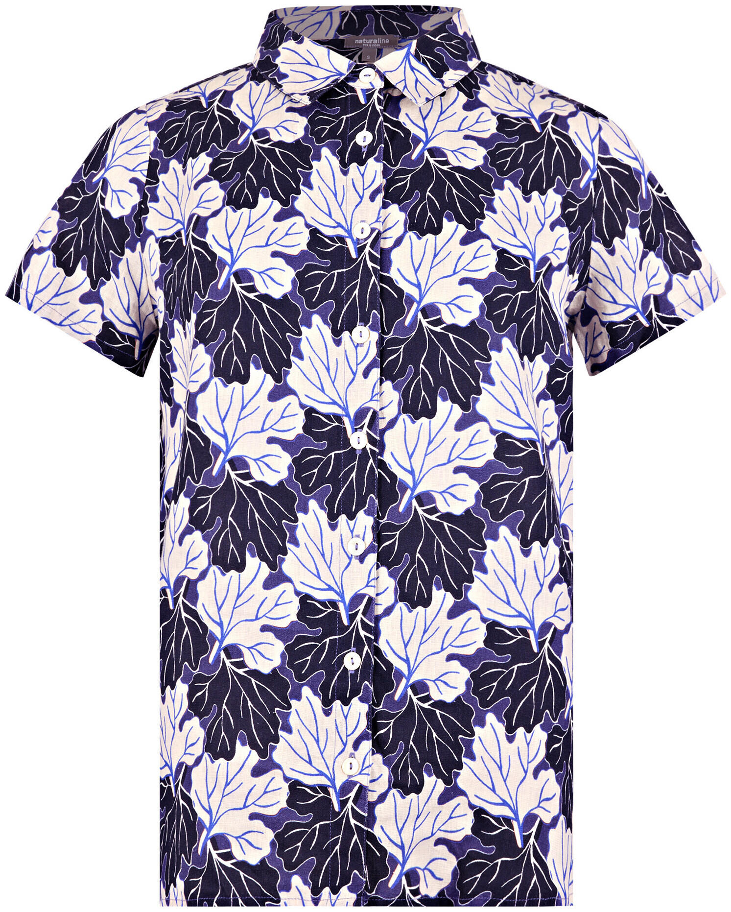Image of Naturaline Textil Naturaline Damen Bluse blau L