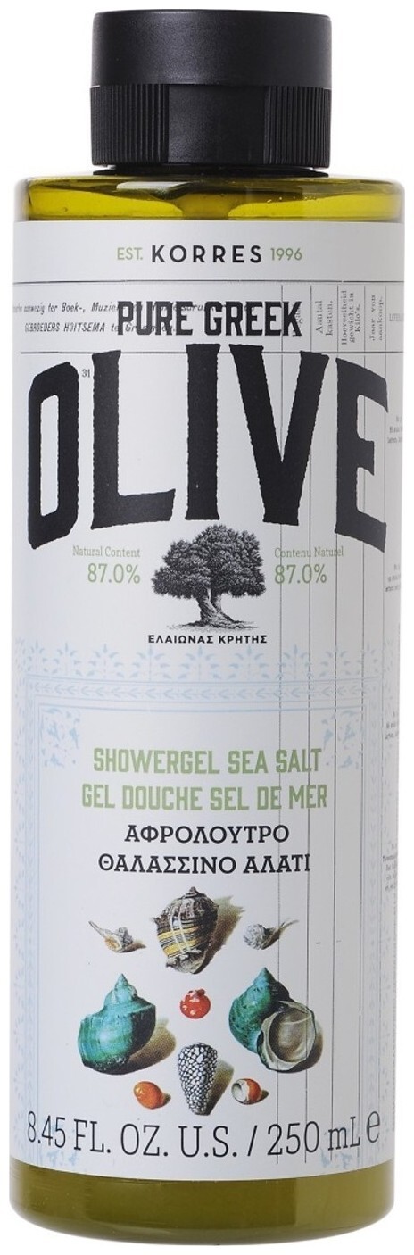 Image of Korres Olive & SEA Salt Duschgel