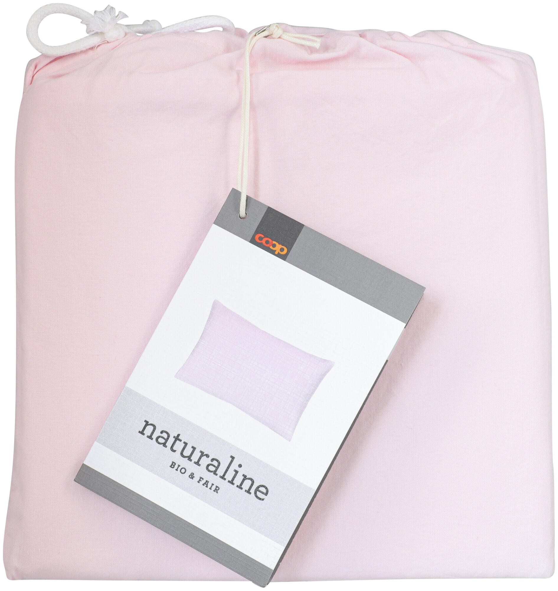 Image of Naturaline Textil Naturaline Kissenbezug rosa 65x100 cm
