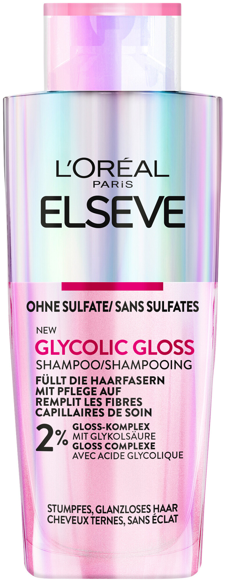 Elsève L'Oréal Paris Elseve Glycolic Gloss Shampoing, 200.0ml