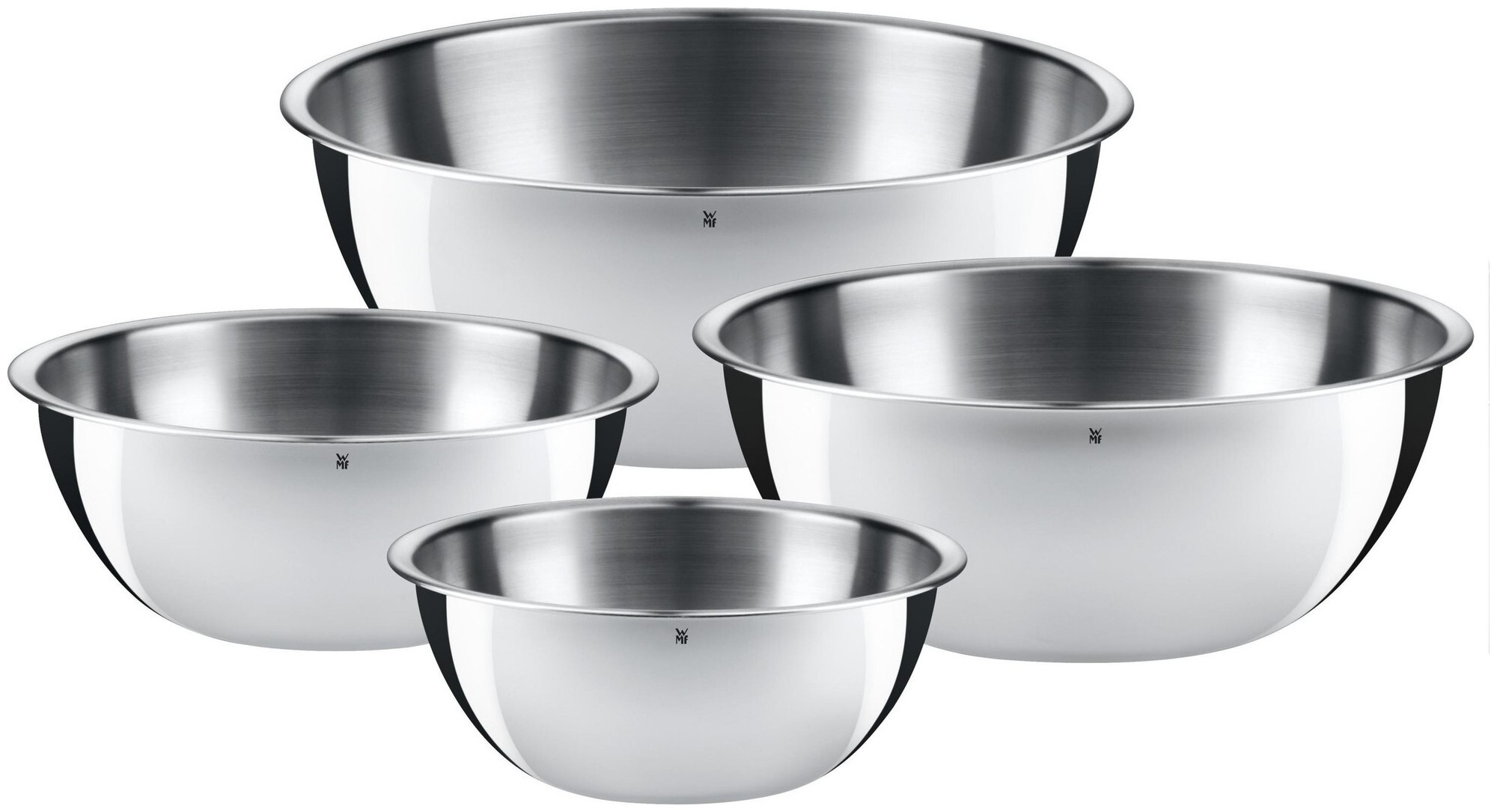 Image of WMF Rührschüssel Set Gourmet (2.75 l, 1 l, 0.75 l, 2 l)
