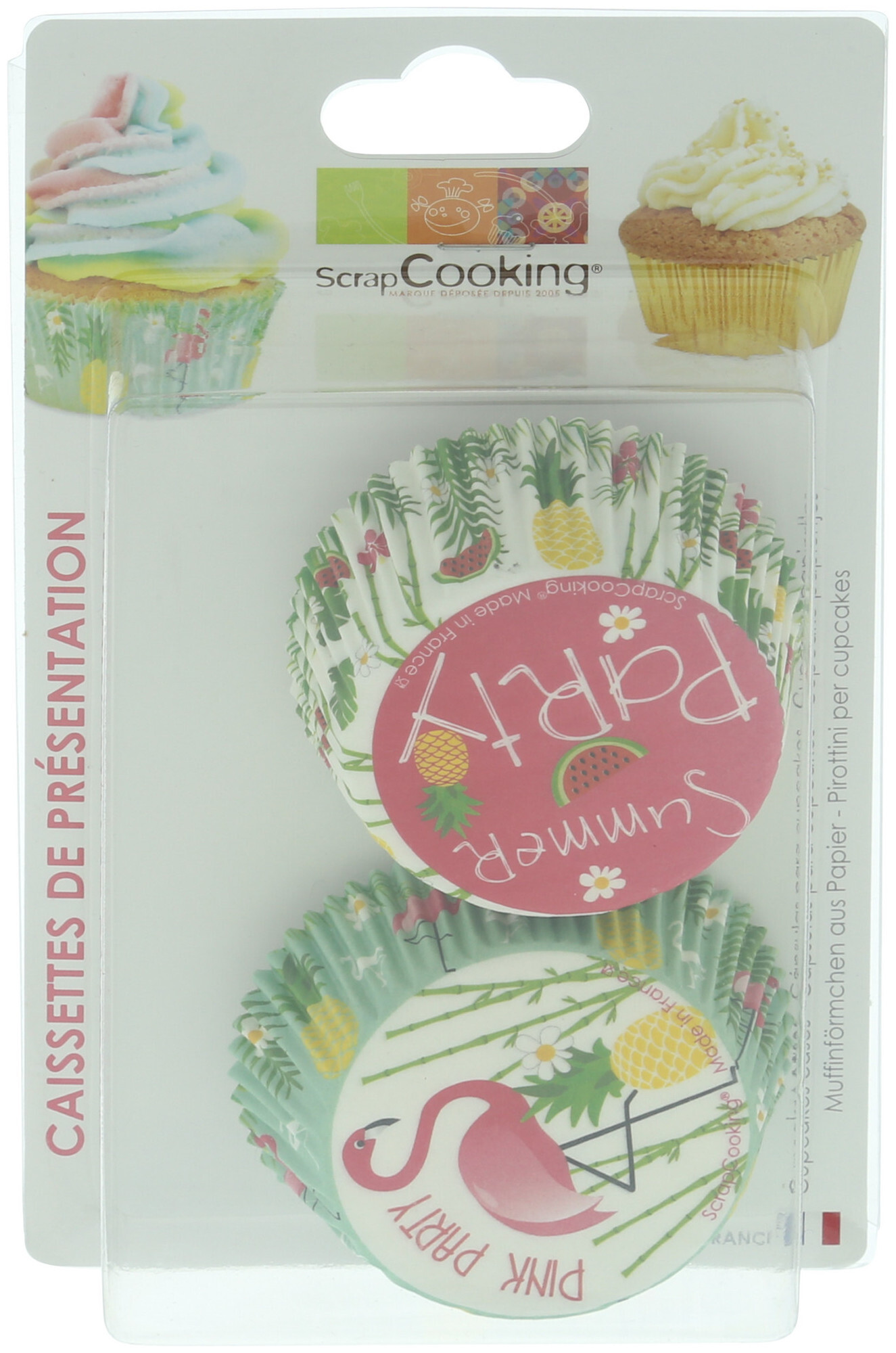 Image of Papierbackform Sommer 8cm 36 Stück