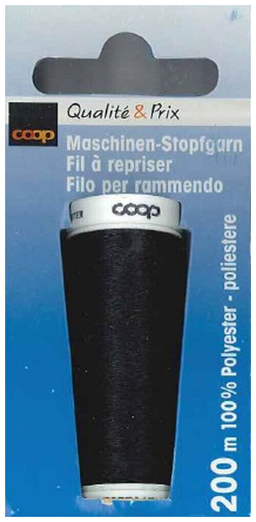 Image of Coop Stopfgarn schwarz Spule 200 m 1 Stk.