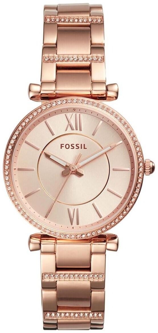 Fossil Damenuhr Carlie Edelstahl Roségold