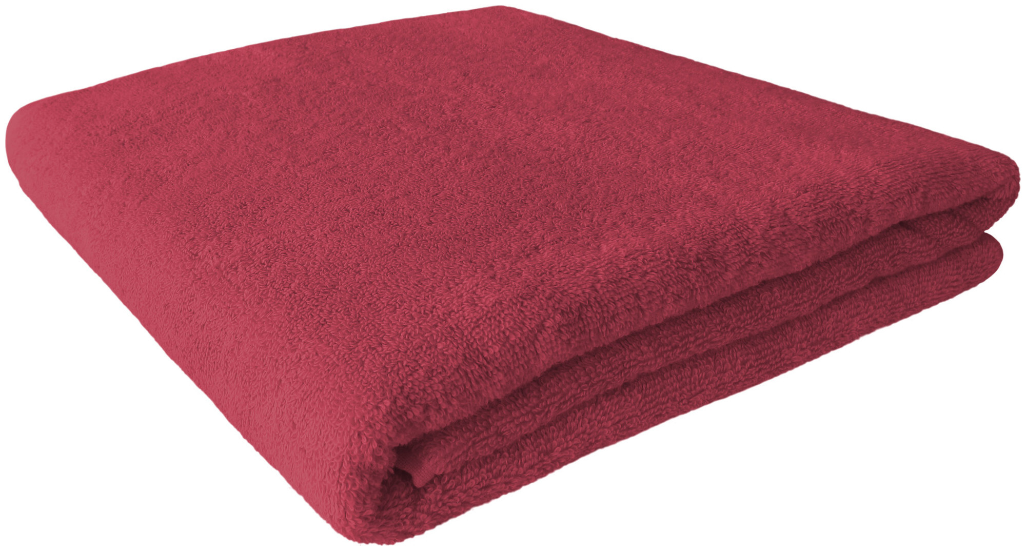 Image of Inhouse Badetuch Gots 100x150 bordeaux