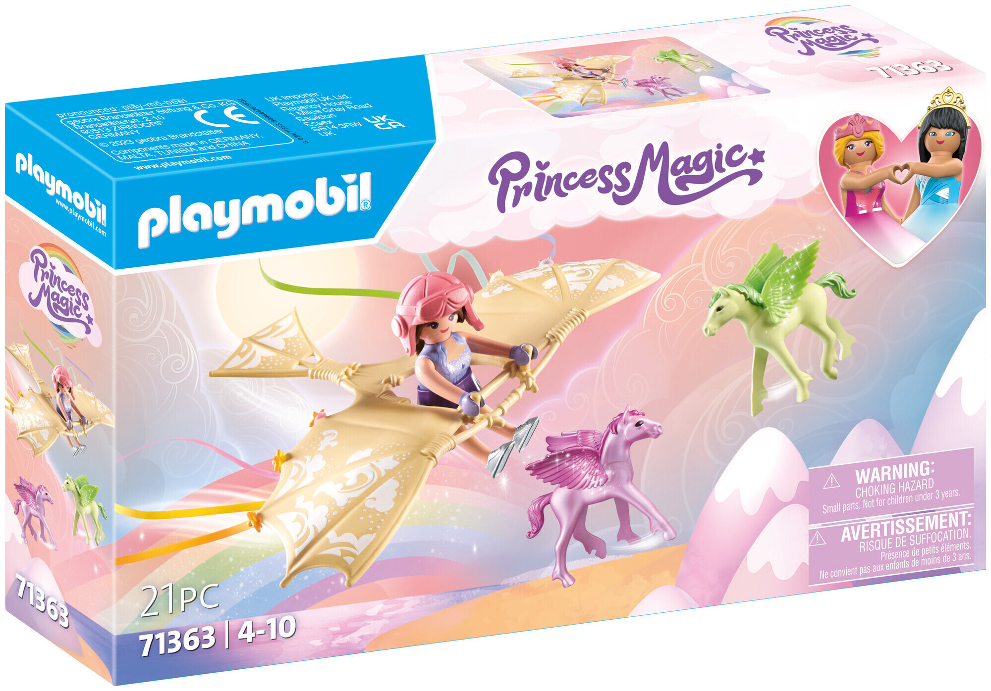 Playmobil 71363 Princesse et poulains ailés