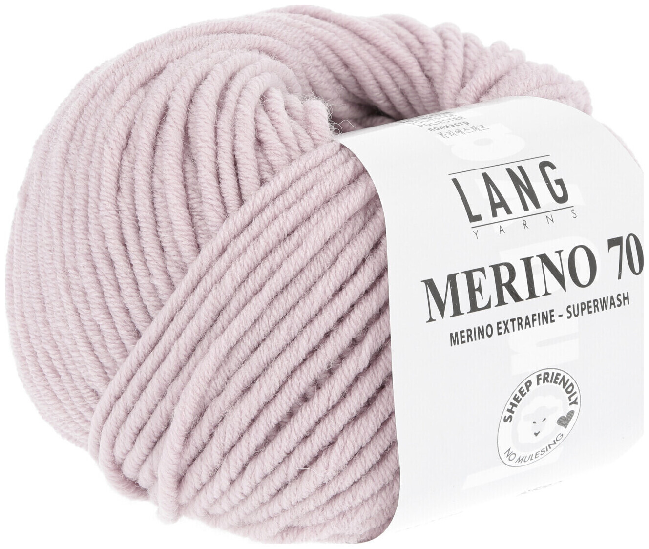 Image of Lang Strickg. Merino 70 109 rosa 50g