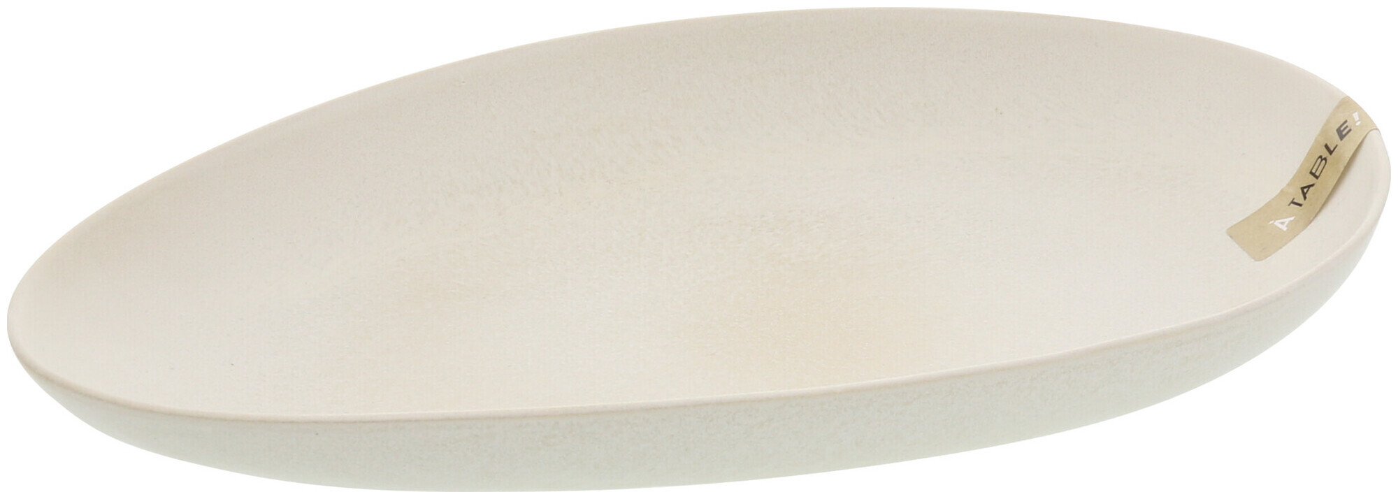 Image of À Table! Schale oval beige