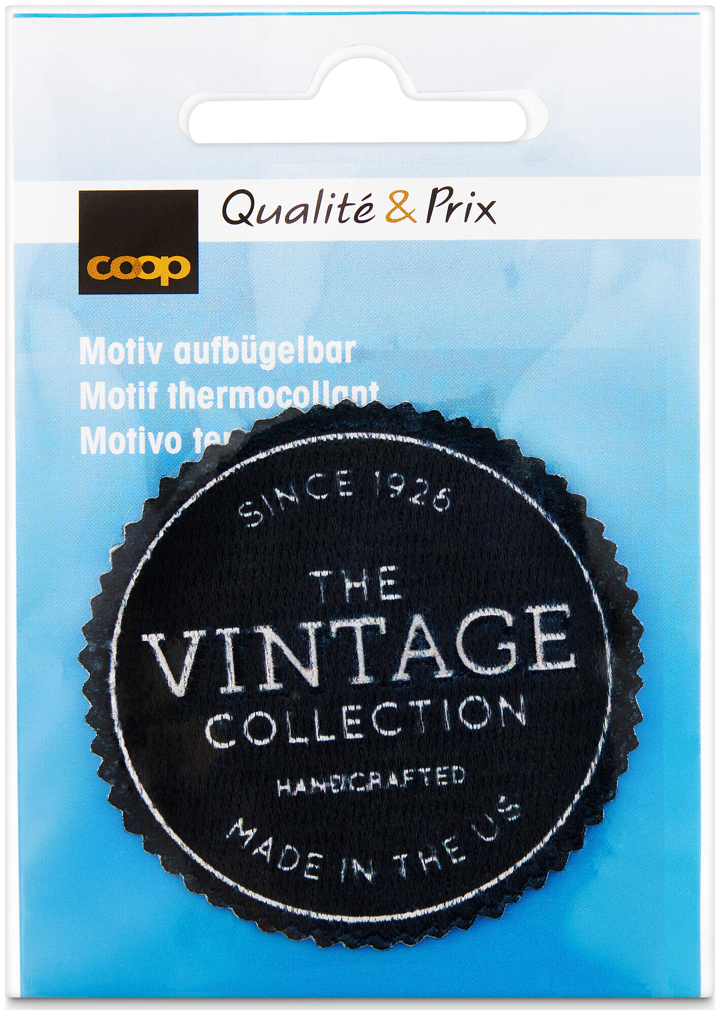 Image of Coop Applikation Vintage Collection schwarz