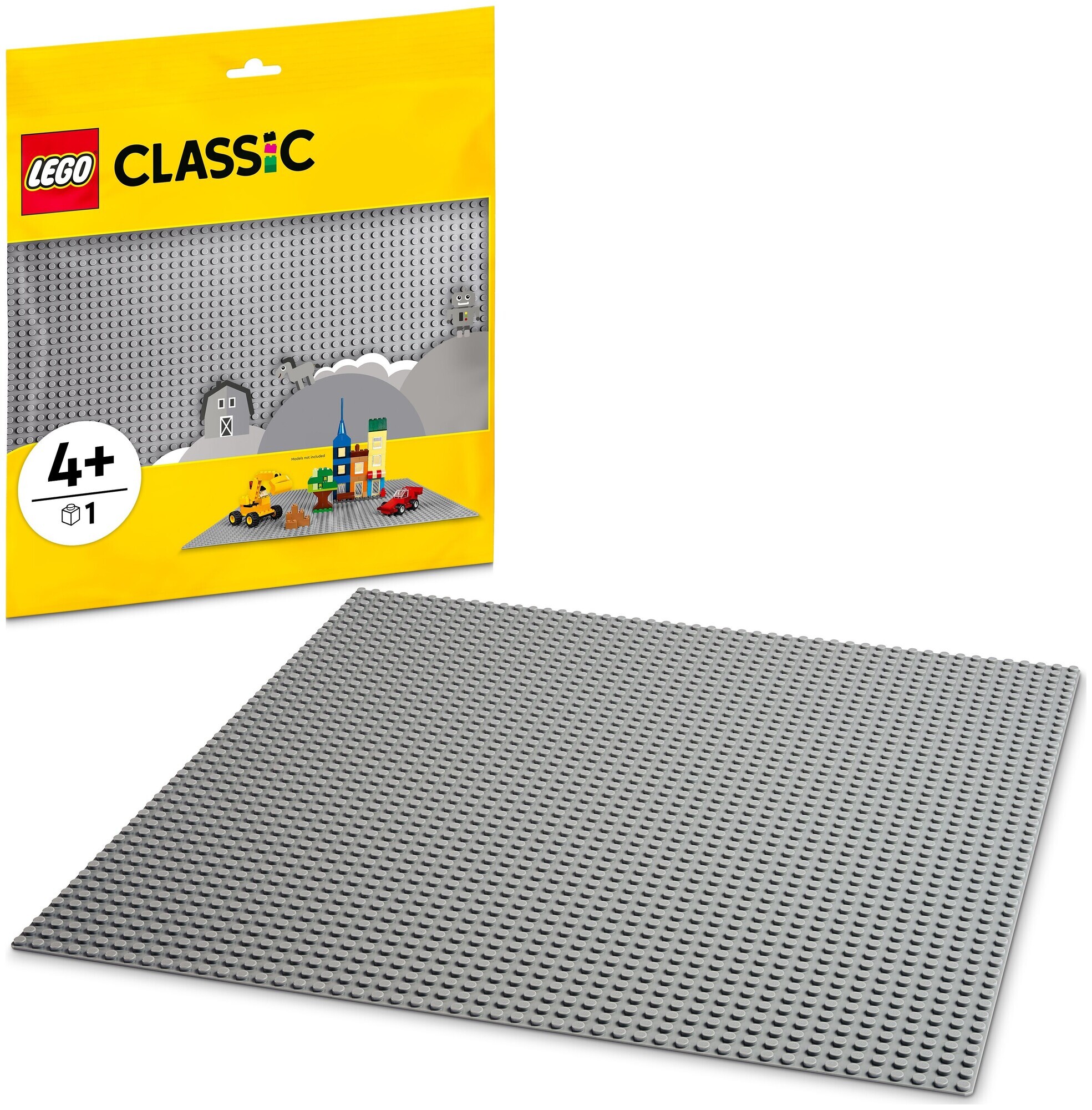 Image of Lego Classic Lego® Classic 11024 Graue Bauplatte 4+ Jahre