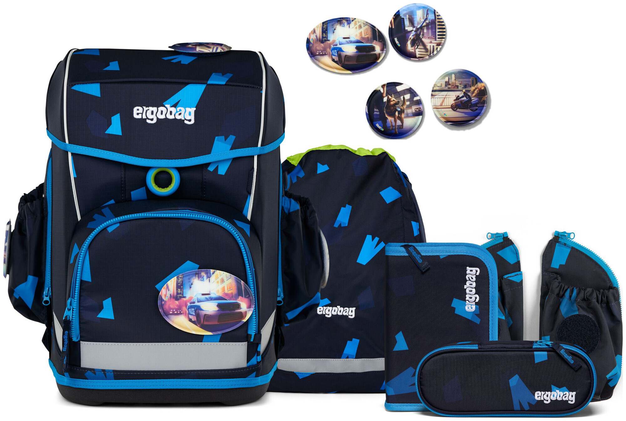 ergobag cubo light set de 5 pcs VerfolgBärjagd