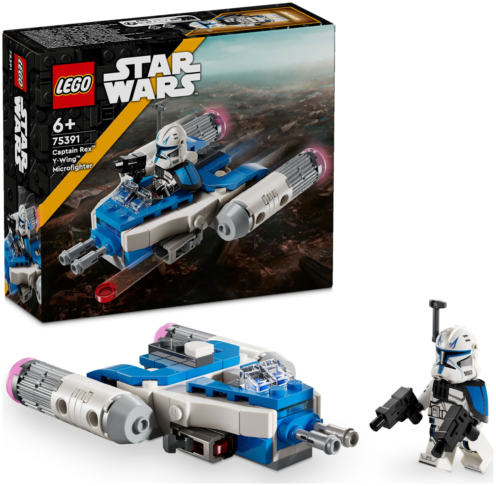 Image of Lego Star Wars Lego® Star Wars™ 75391 Captain Rex™ Y-Wing™ Microfighter