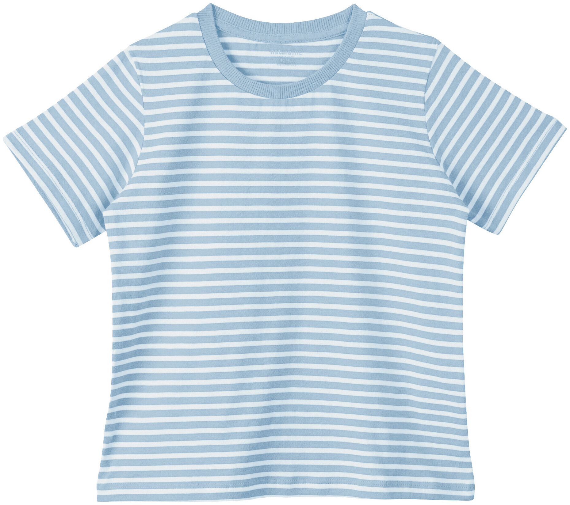 Image of Naturaline Textil Naturaline T-Shirts Hellblau 110/116