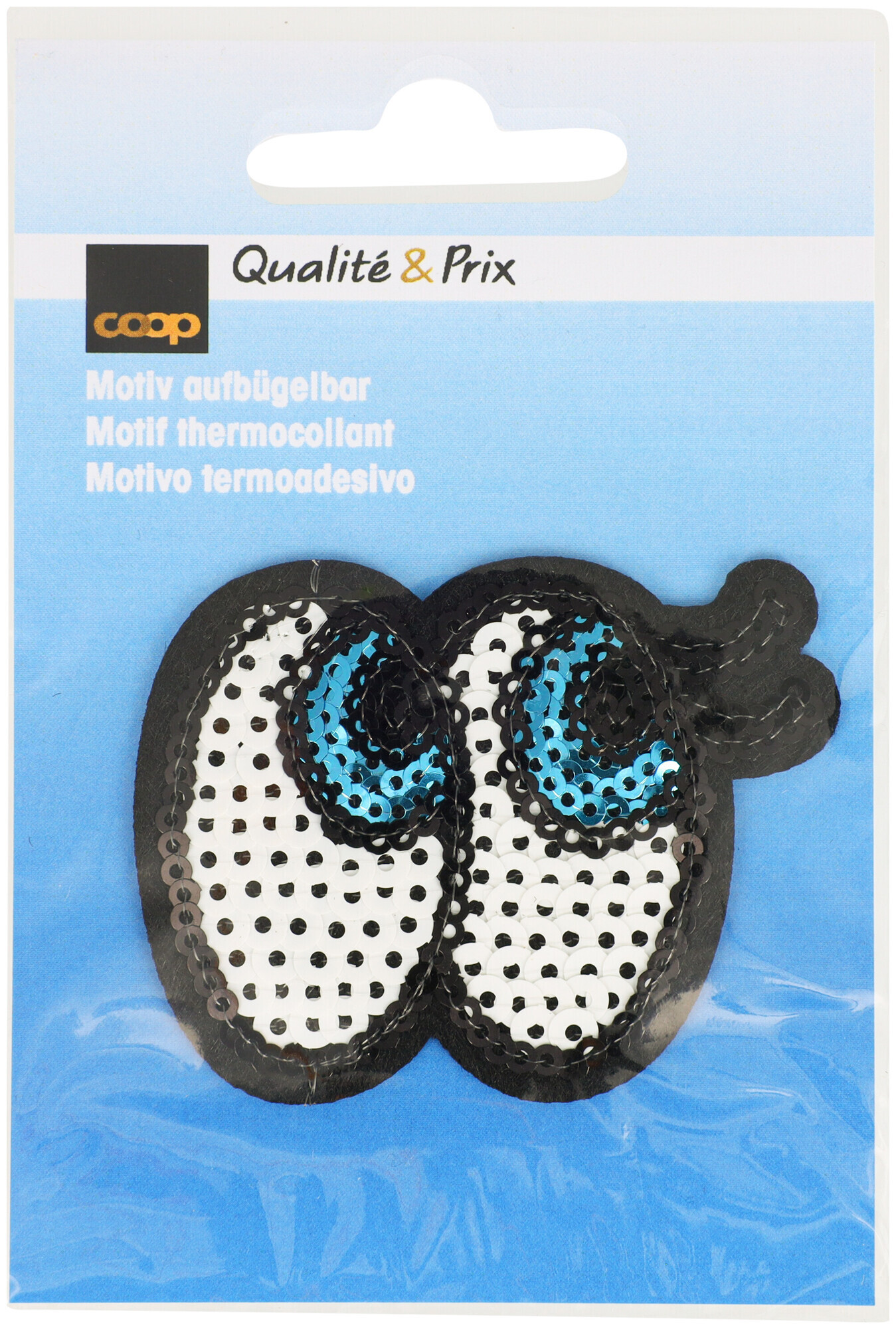 Image of Coop Applikation Augen aus Pailetten