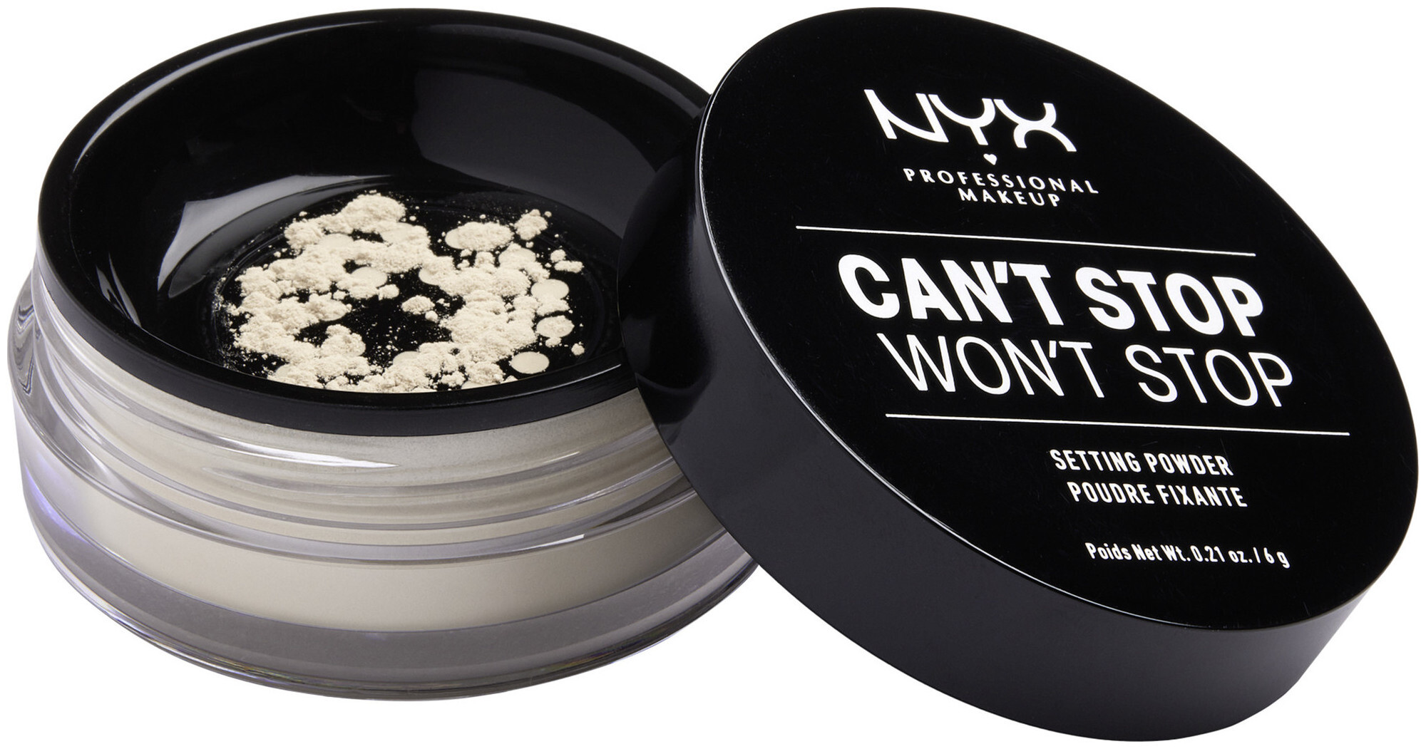 Image of NYX Professional Makeup Can't Stop Won't Stop Setting Powder, Light