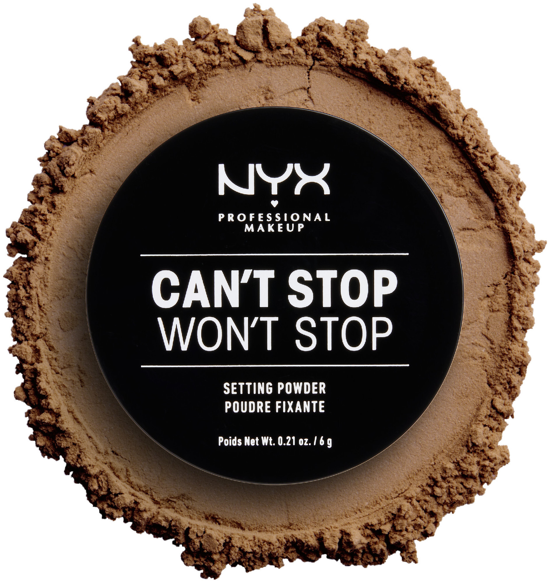 Image of NYX Professional Makeup Can't Stop Won't Stop Setting Powder, Medium Deep