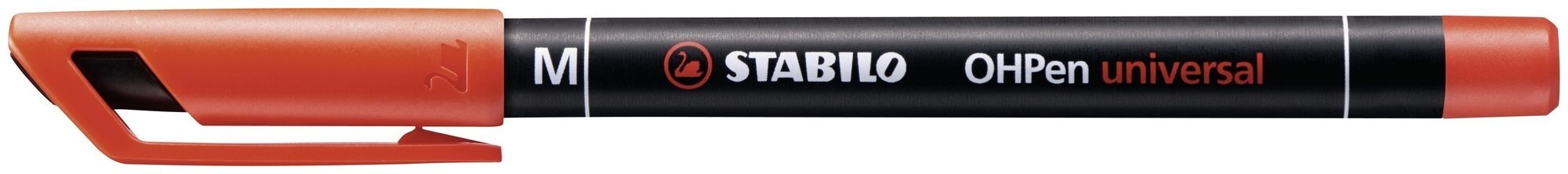 Image of Stabilo Folienschreiber OHPen permanent medium rot