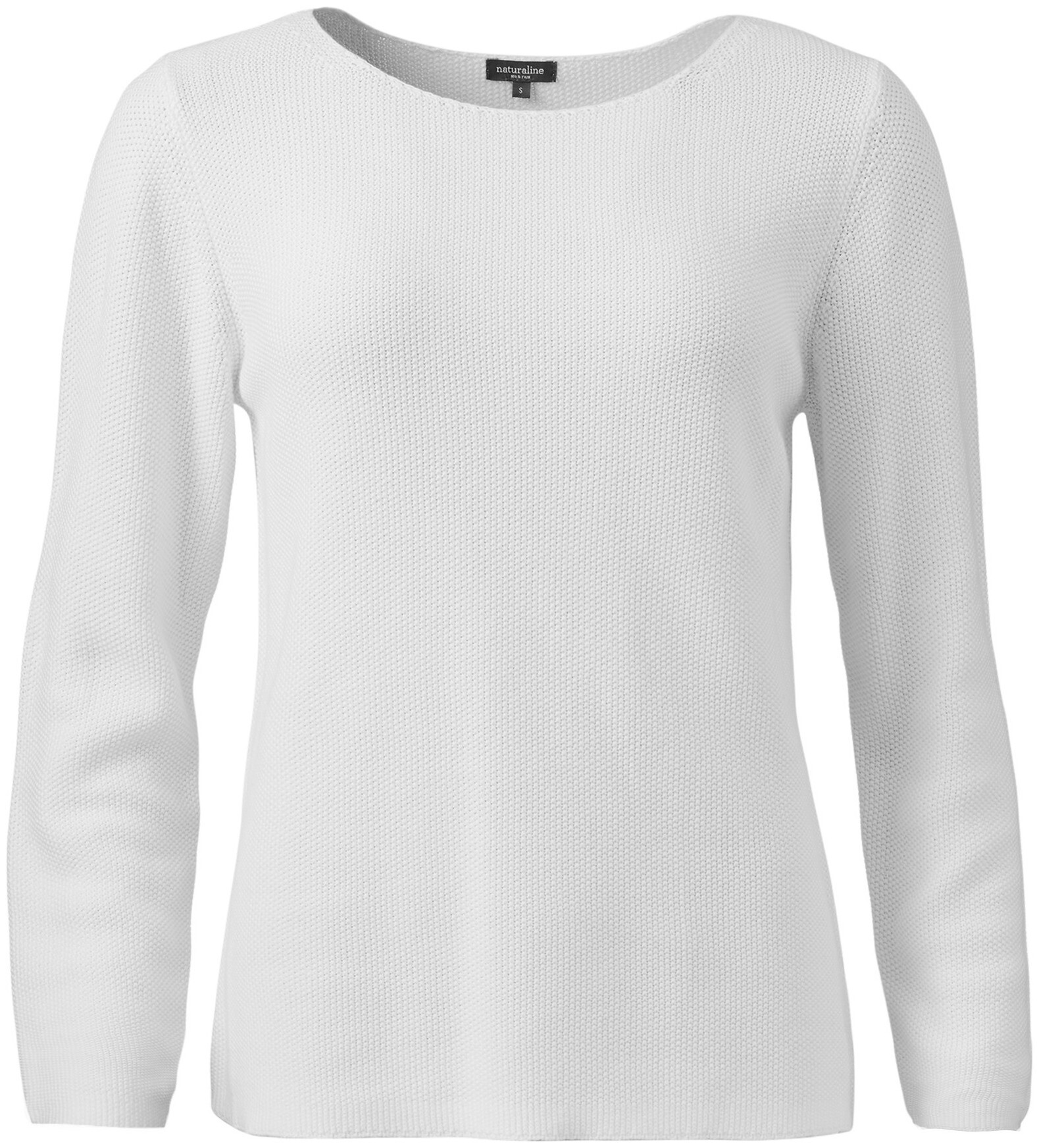 Naturaline Textil Naturaline Damen Pullover weiss XS