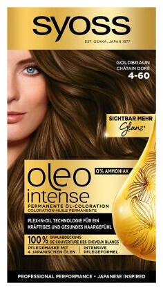 Image of Syoss Oleo Intense Permanente Öl-Coloration 4-60 Goldbraun