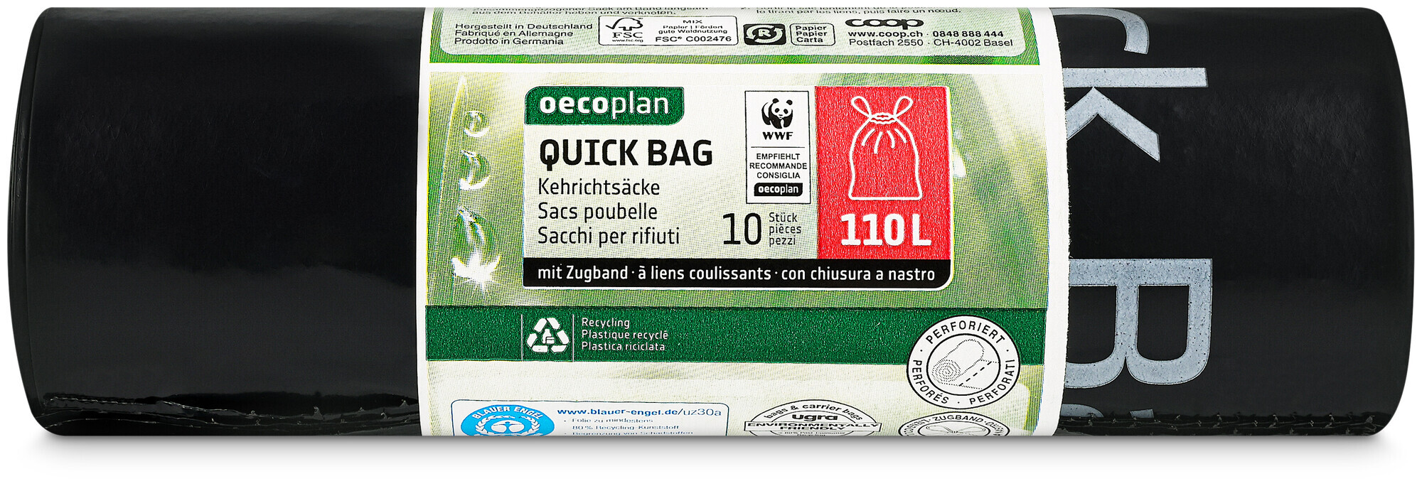 Image of Oecoplan Quick Bag Abfallsack 110L 10 Stück