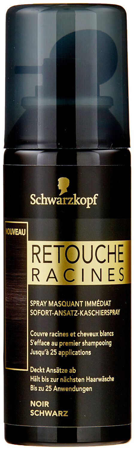 Image of Schwarzkopf Retouche Racines Sofort-Ansatz-Kaschierspray Schwarz 120 ml