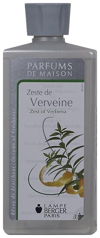 Image of Maison Berger Lampe Berger Duftlampe Nachfüller Zeste de Vervein (Verbene, Zitrone, Minze, Moschus, 500 ml)