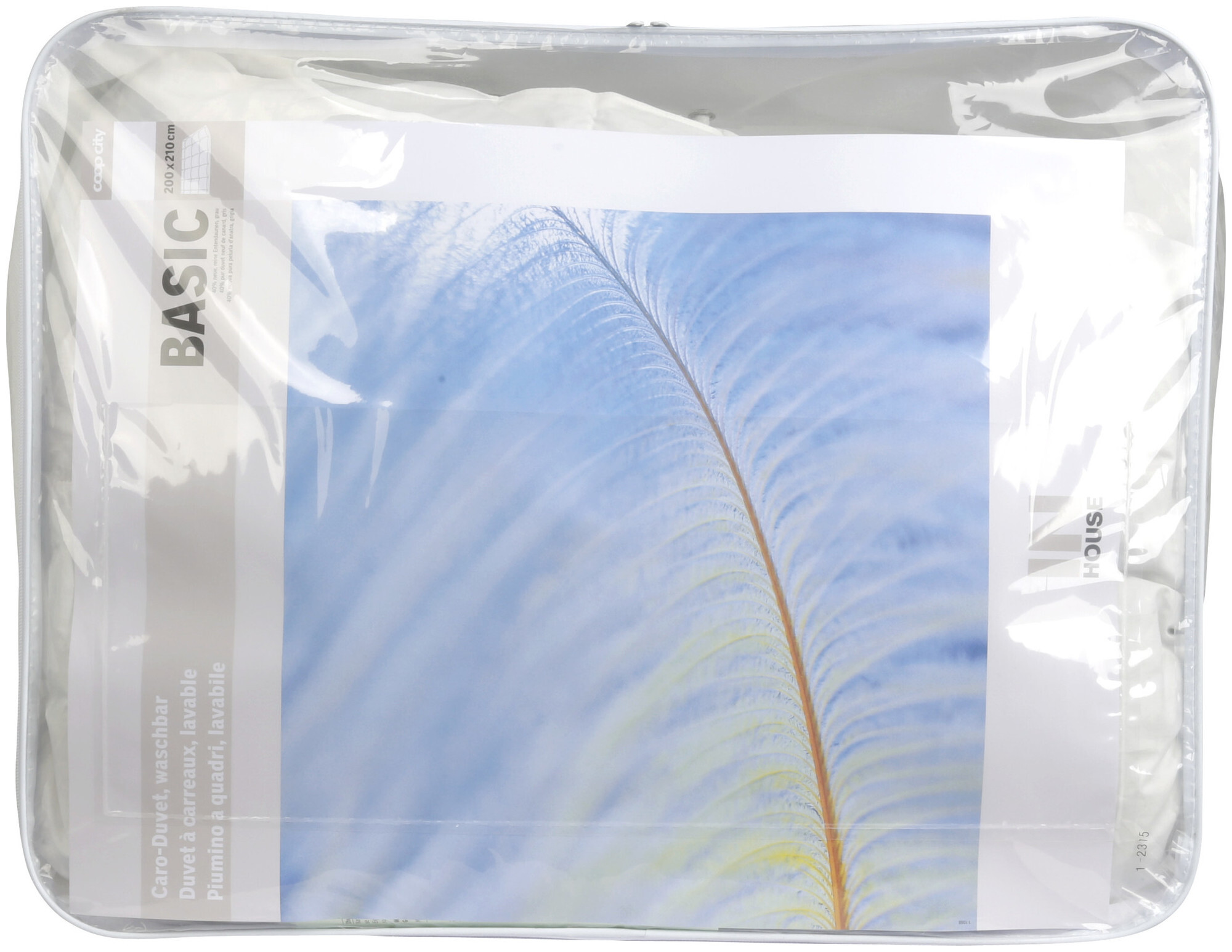 Image of Inhouse Duvet Caro Basic 200x210cm