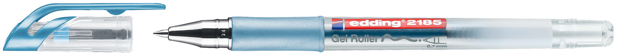 Image of edding Gelroller 2185 blau-met.