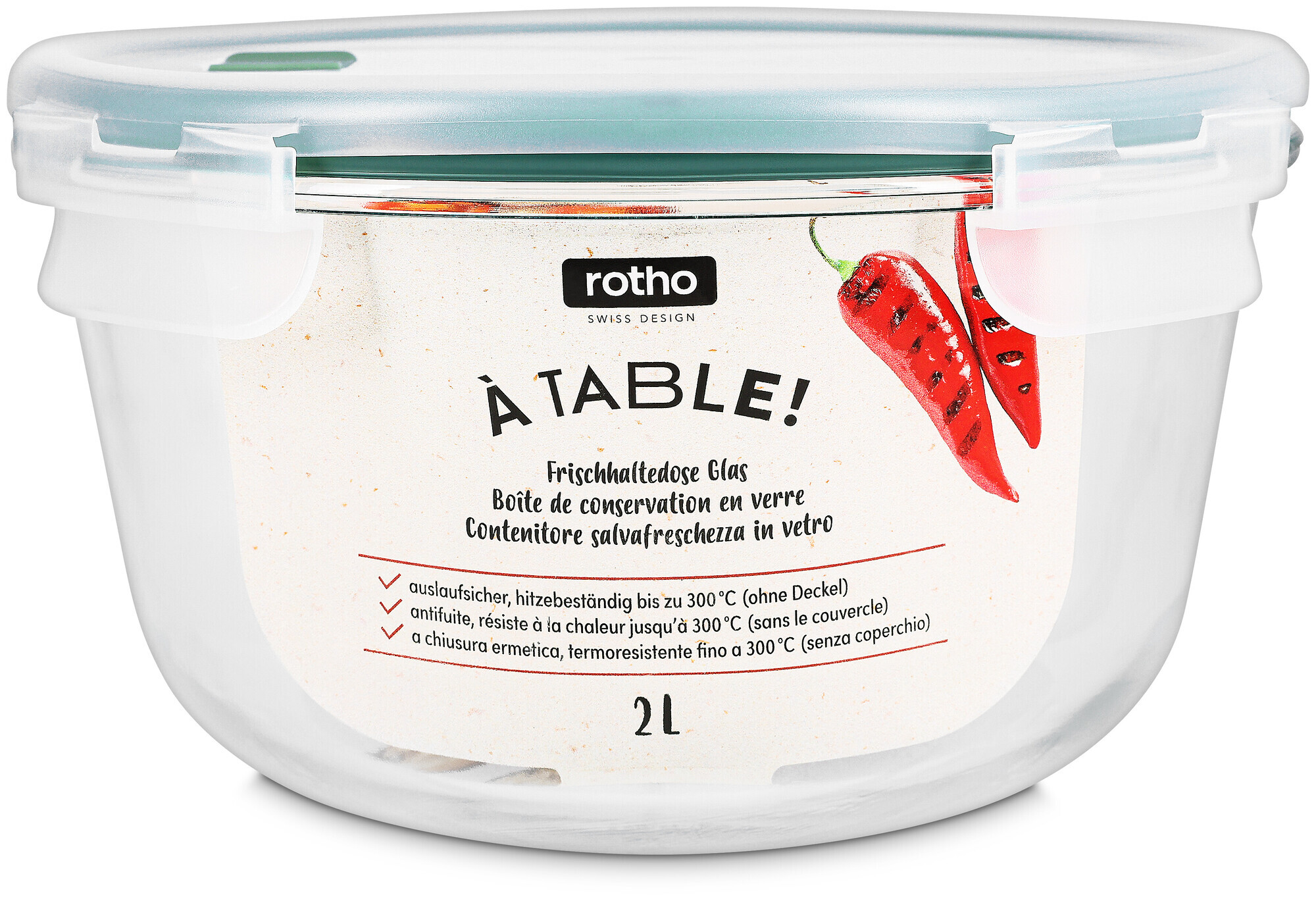 Image of À Table! Frischhaltedose rund 2l