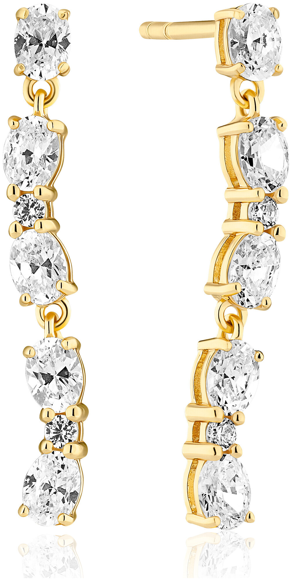 Sif Jakobs Sj-E2417-Cz-Yg boucle d'oreilles
