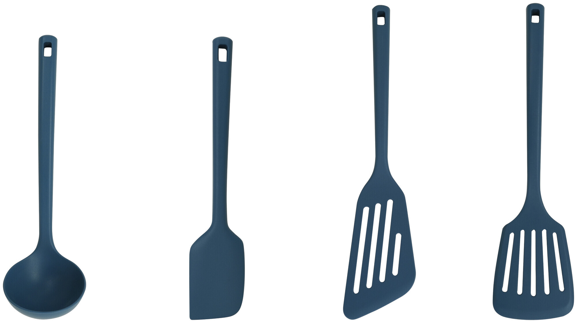 Image of Küchenhelfer Set Silikon Blau 4-teilig