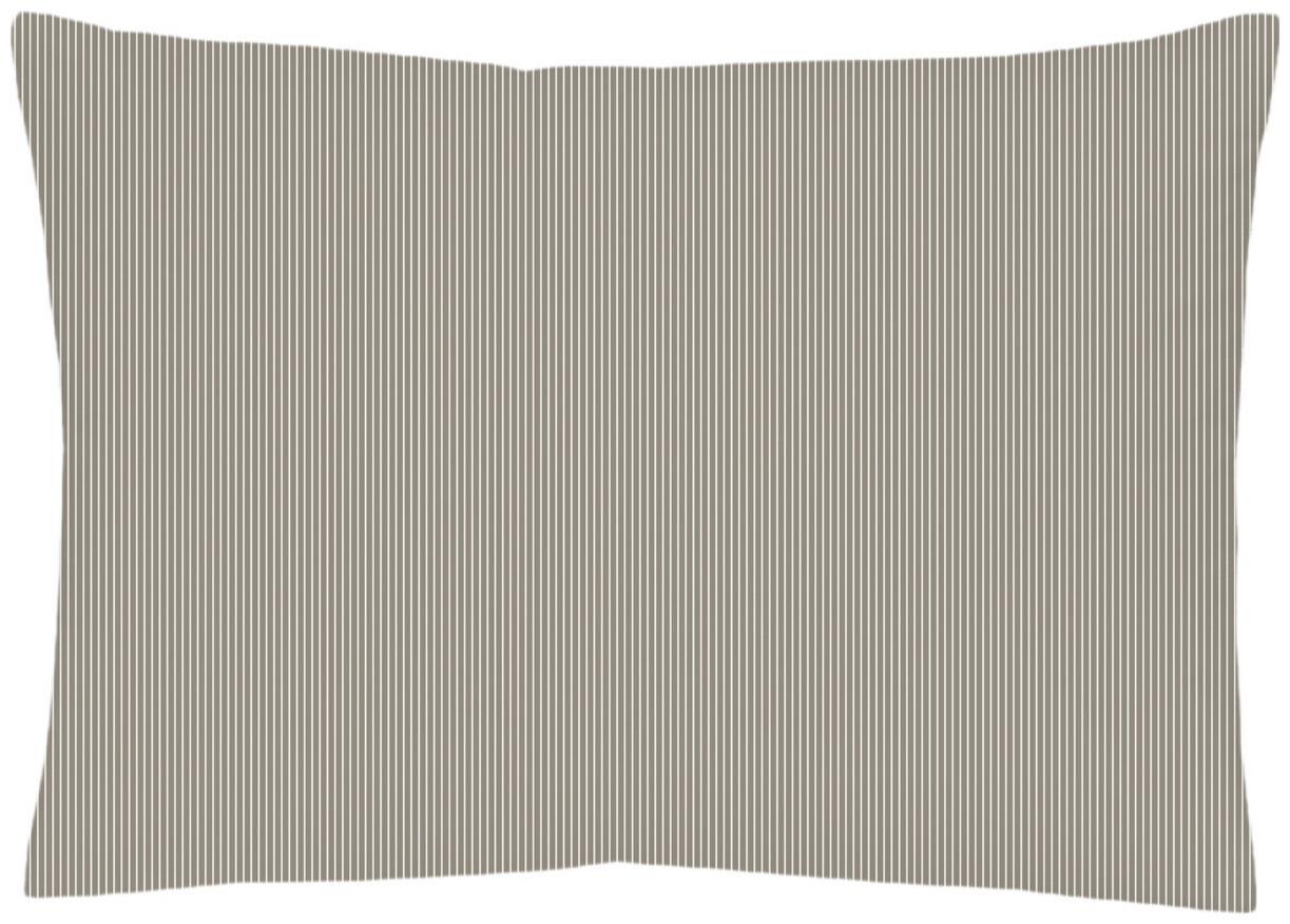Image of Inhouse Kissen Gots Satin 50x70 Minimo taupe