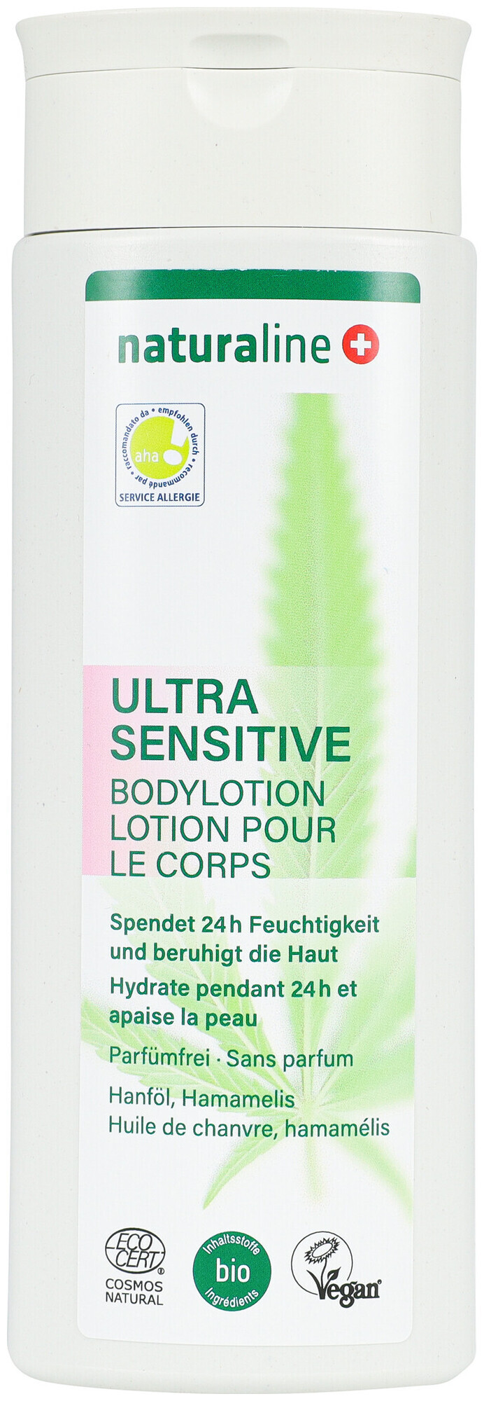 Image of Naturaline Cosmetics Naturaline Ultra Sensitive Bodylotion 250Ml