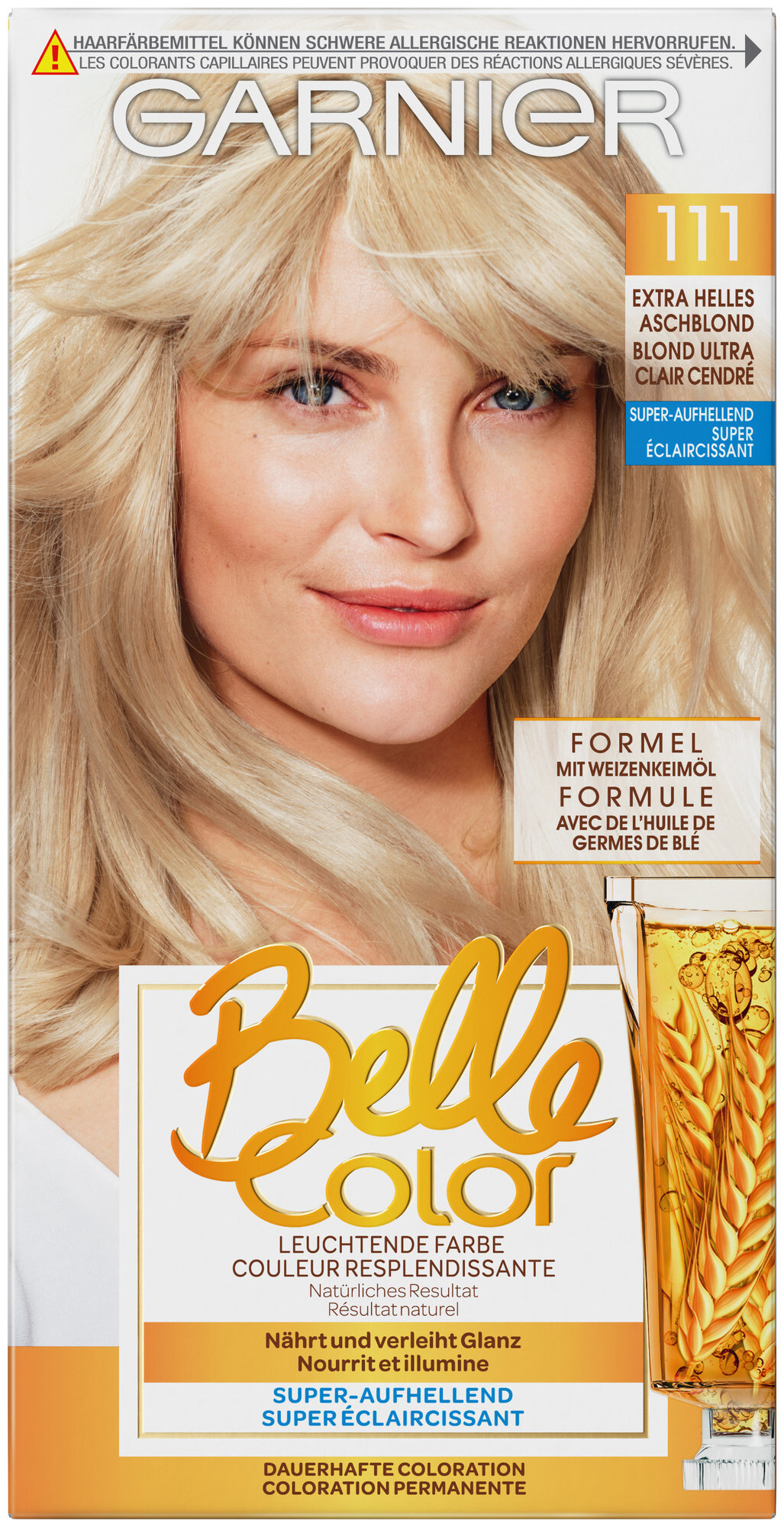 Image of Belle Color Haarfärbung 111 Extra Helles Aschblond
