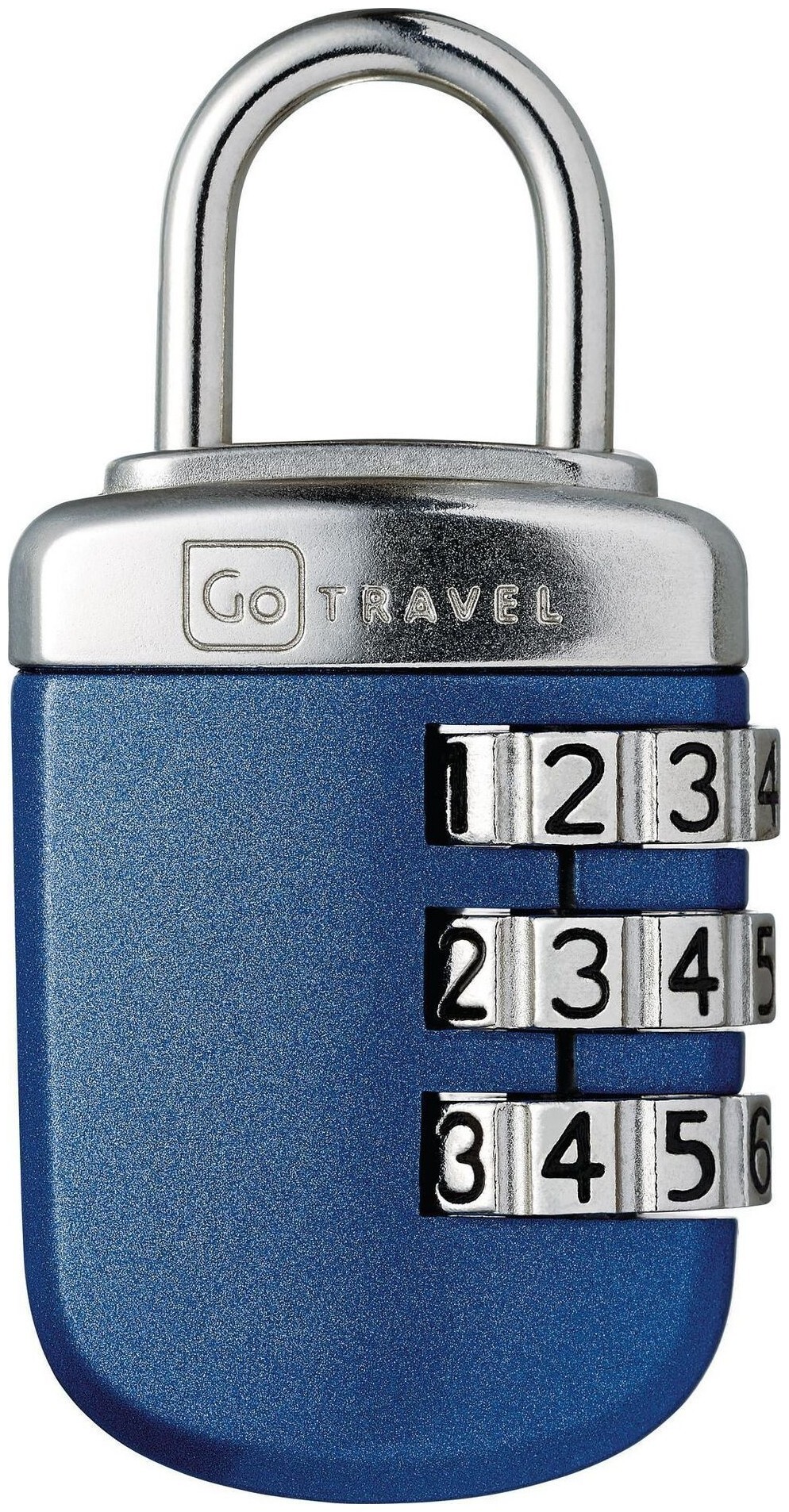 Image of GO Travel Kombischloss blau mit 3 Ziffern