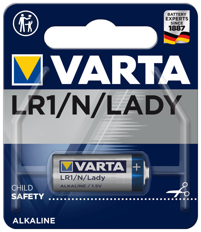 Image of Varta Electronics Lady/LR1 1er Bli