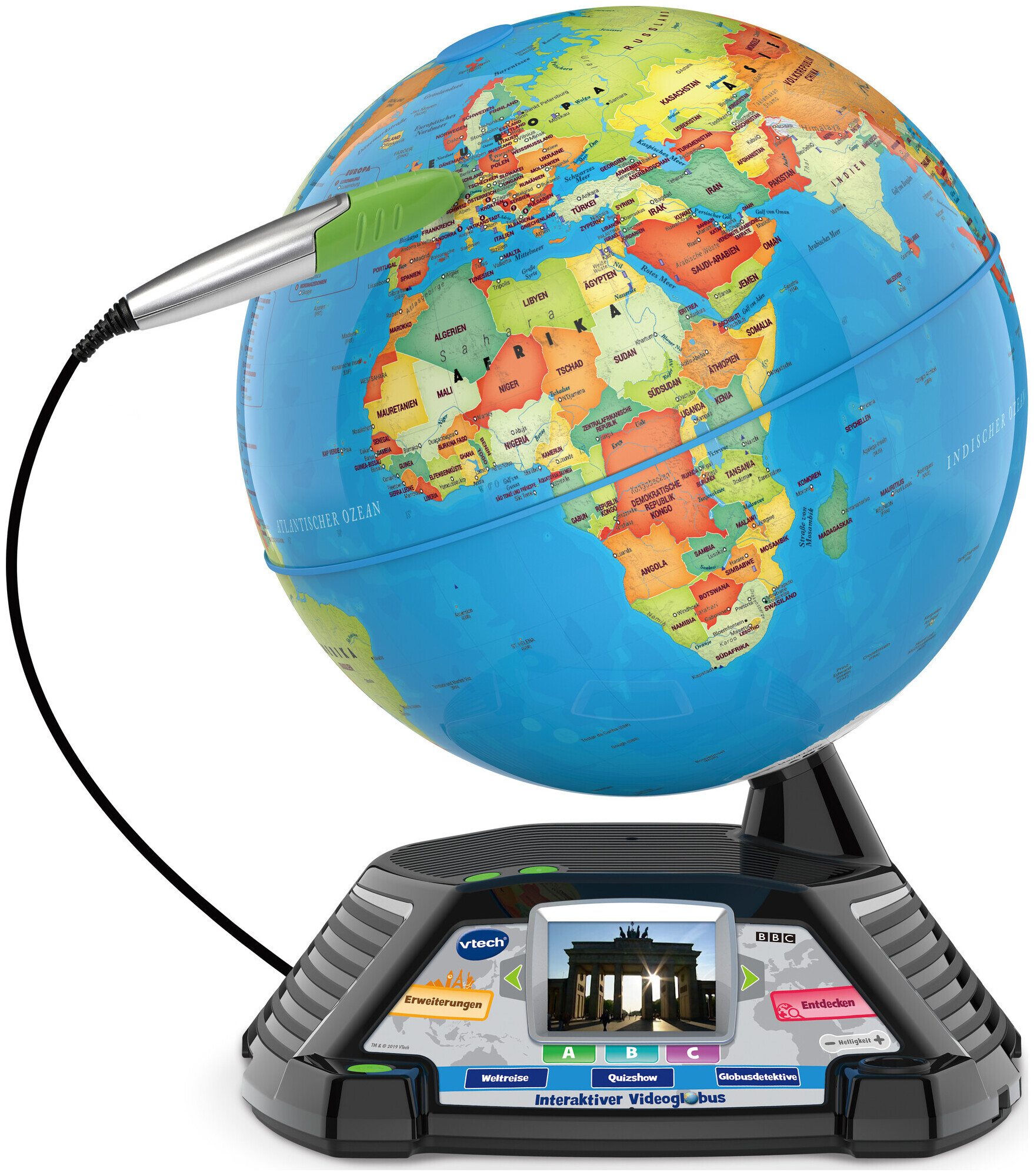Image of Vtech Interaktiver Videoglobus (Deutsch)