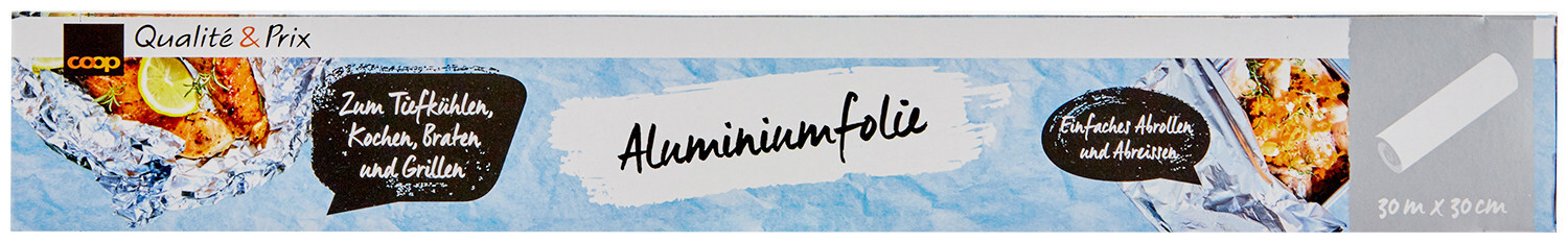 Image of Coop Qualité & Prix Alufolie 30m x 30cm